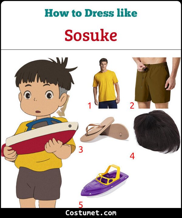 Sosuke Costume for Cosplay & Halloween