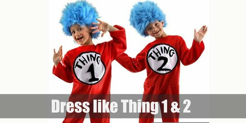 Thing 1 & Thing 2 (Cat in the Hat) Costume