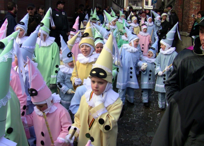 binche carnival pastel