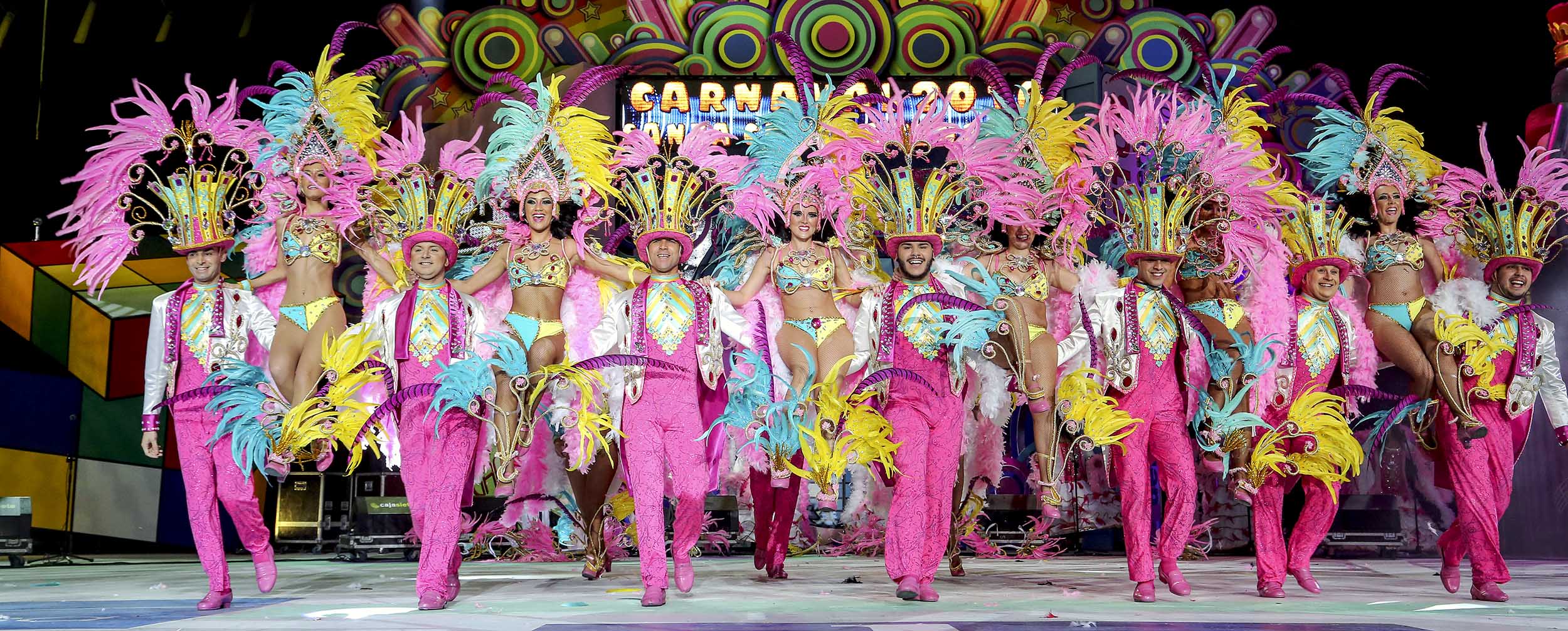 Tenerife carnival stage