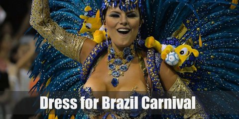 Dress For the Brazil Carnival