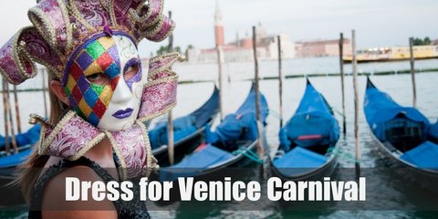 Dress For the Carnival of Venice Costume
