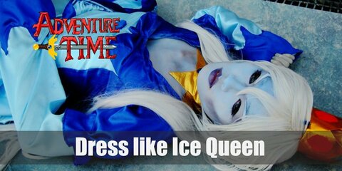 Ice Queen in Adventure Time Costume
