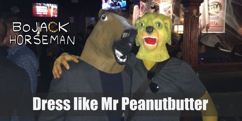 Mr. Peanutbutter Costume