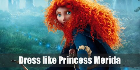The Princess Merida from Brave Costume