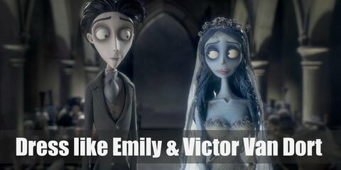 Emily & Victor van Dort (Corpse Bride) Costume