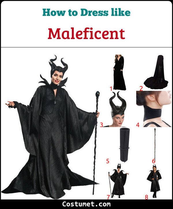 Maleficent Costume for Cosplay & Halloween
