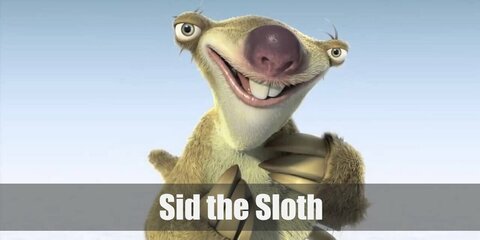 Sid the Sloth (Ice Age) Costume