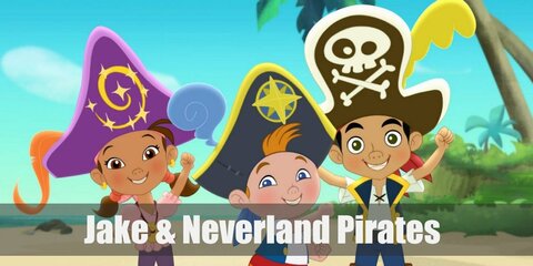 Jake & Izzy (Neverland Pirates) Costume