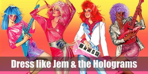 Jem and the Holograms Costume