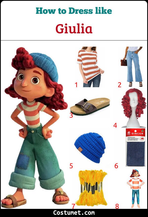 Giulia Costume for Cosplay & Halloween