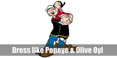 Popeye and Olive Oyl Costume