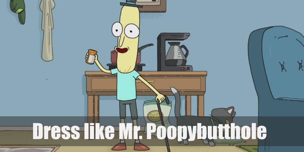 Mr. Poopybutthole (Rick and Morty) Costume