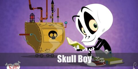 Skull Boy (Ruby Gloom) Costume