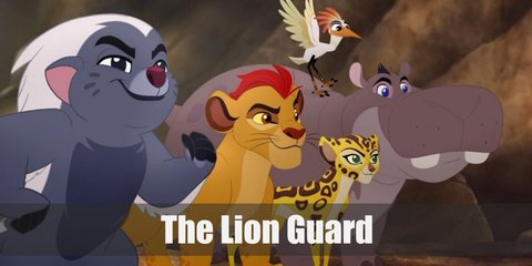 Fuli, Kion, Ono, Beshte (The Lion Guard) Costume