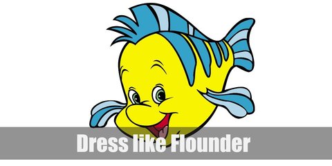 Flounder (The Little Mermaid) Costume