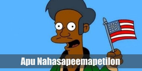 Apu Nahasapeemapetilon (The Simpsons) Costume