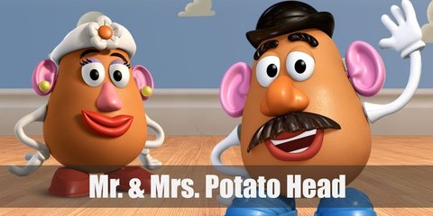 Mr. and Mrs. Potato head Costume