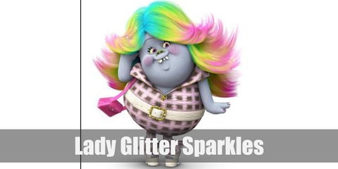 Lady Glitter Sparkles (Trolls) Costume