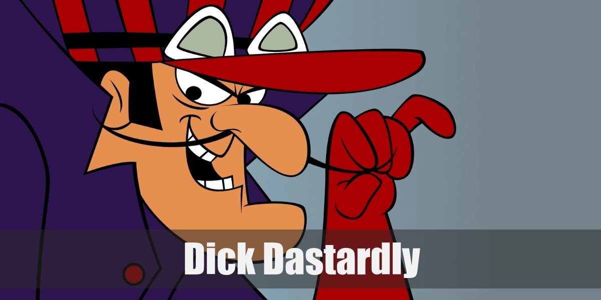 Dick Dastardly (Wacky Races) Costume