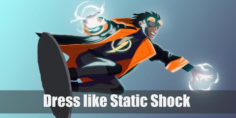 Static Shock Costume