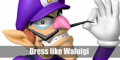 Waluigi (Super Mario) Costume