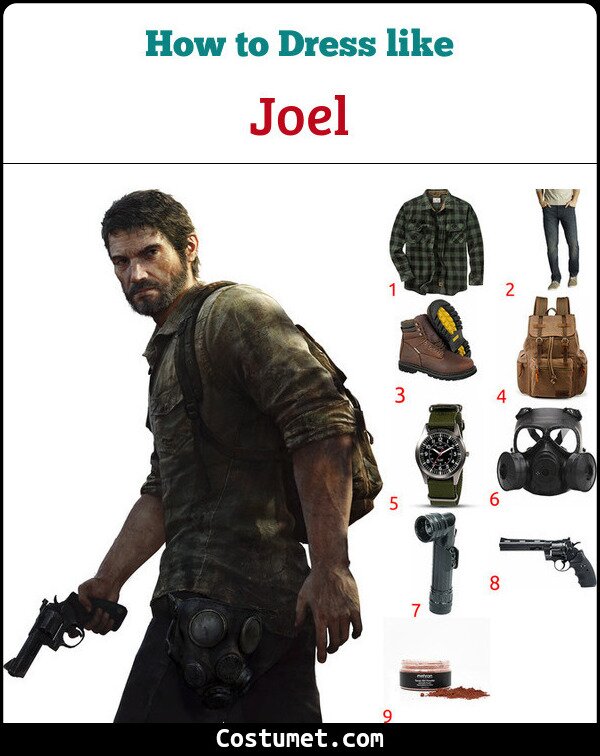 Joel Costume for Cosplay & Halloween