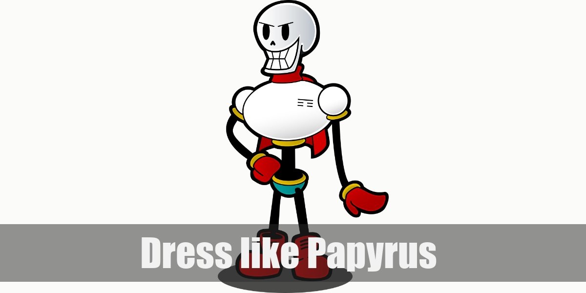Papyrus (Undertale) Costume