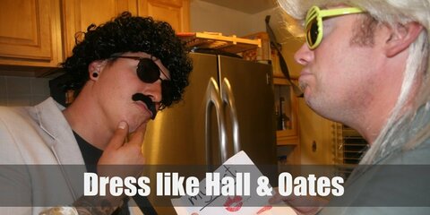 Hall and Oates Costume