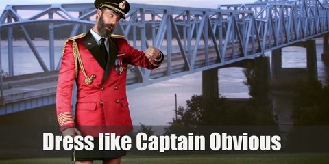 Captain Obvious (Hotels.com) Costume