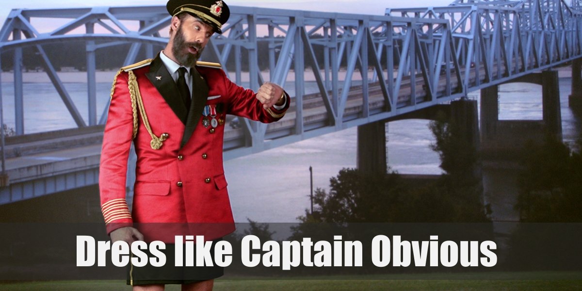 Captain Obvious (Hotels.com) Costume