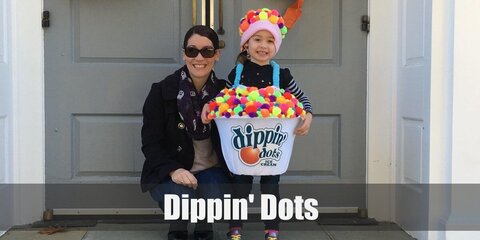 Dippin' Dots Costume