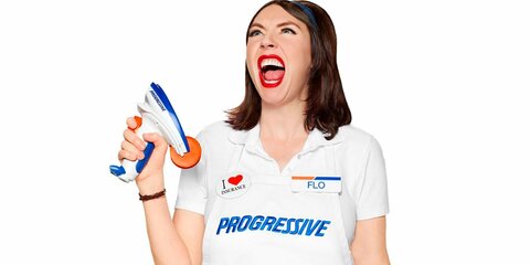 Flo from Progressive Costume