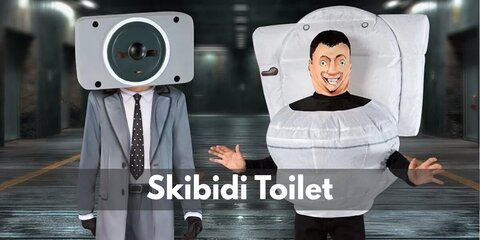 Skibidi Toilet Costume