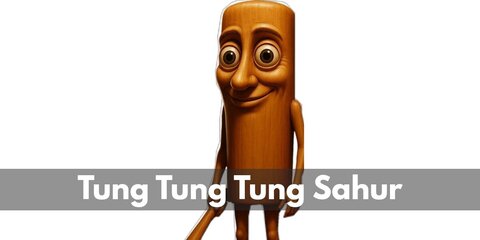 Tung Tung Tung Sahur (Italian Brainrot) Costume