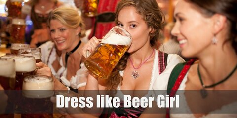 Beer Maiden/Wench Girl Costume