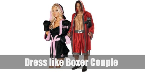 Boxer Couple Costume