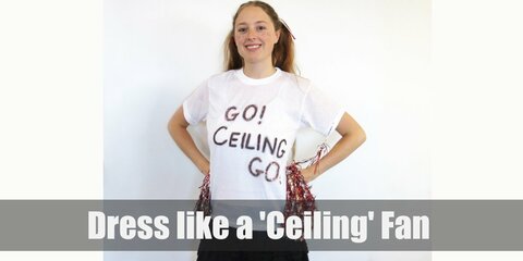 A Ceiling Fan Costume