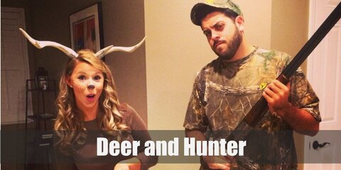 Deer and Hunter Costume