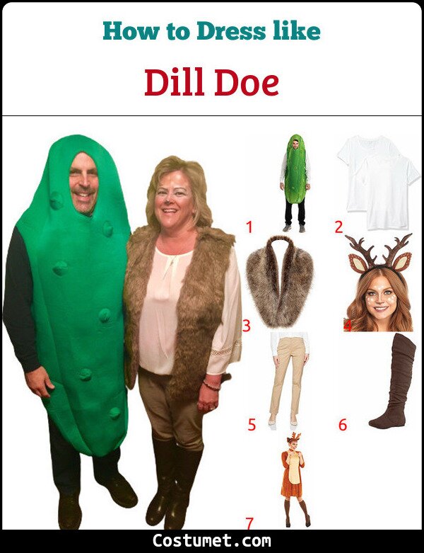 Dill Doe Costume for Cosplay & Halloween