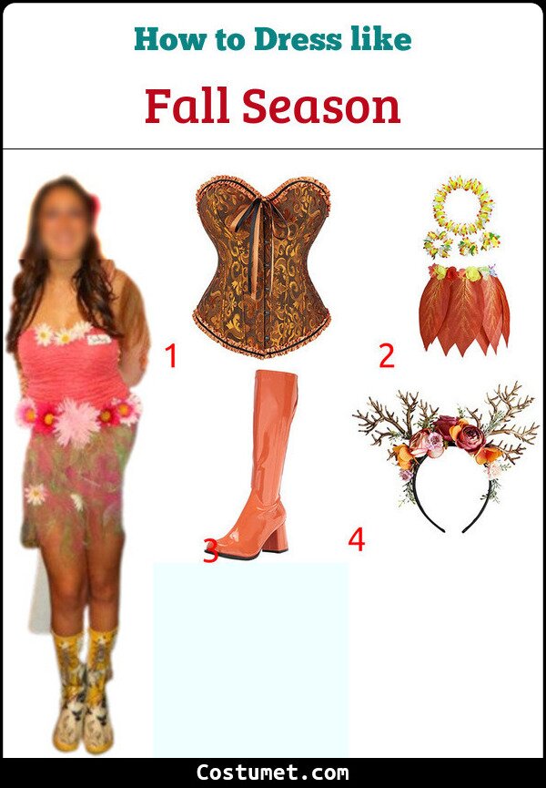 Fall Season Costume for Cosplay & Halloween