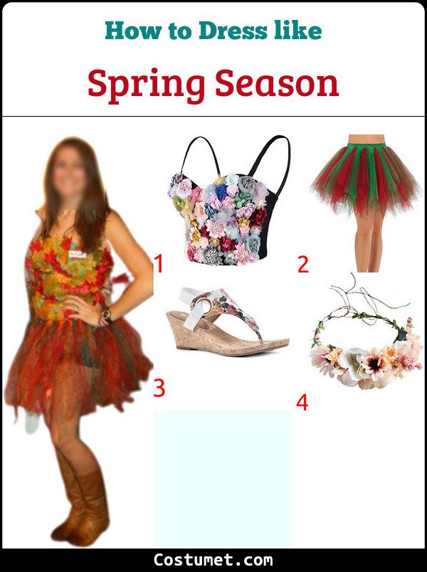 Spring Season Costume for Cosplay & Halloween