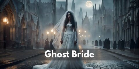 Ghost Bride Costume