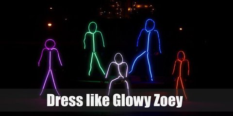 Led Stickman Figure Costume