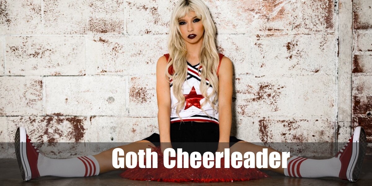 Goth Cheerleader Costume