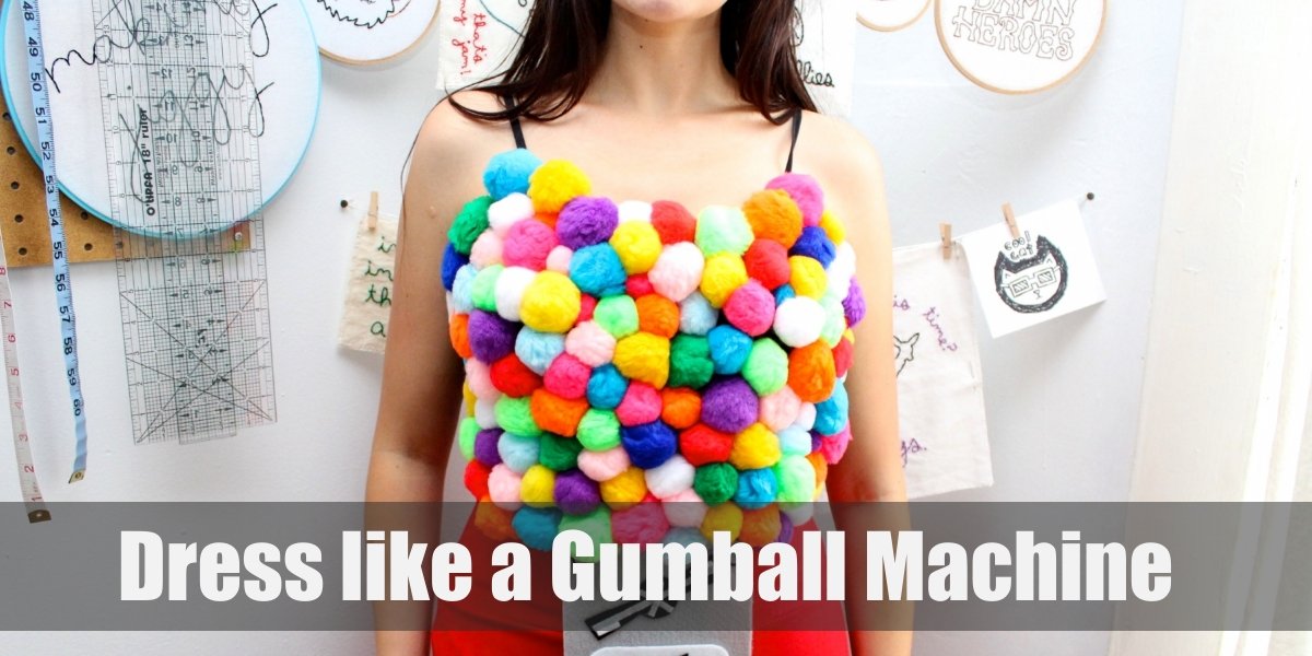 A Gumball Machine Costume