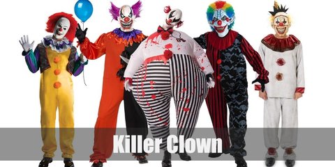 Killer Clown Costume
