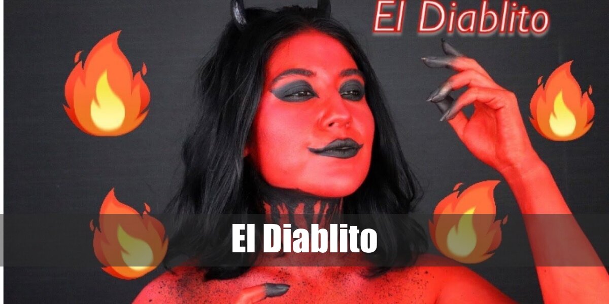 El Diablito Costume from Loteria Cards