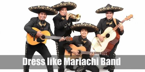Mariachi Band Member Costume