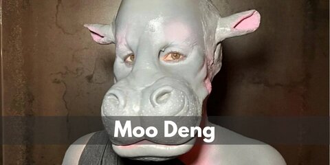 Moo Deng Costume